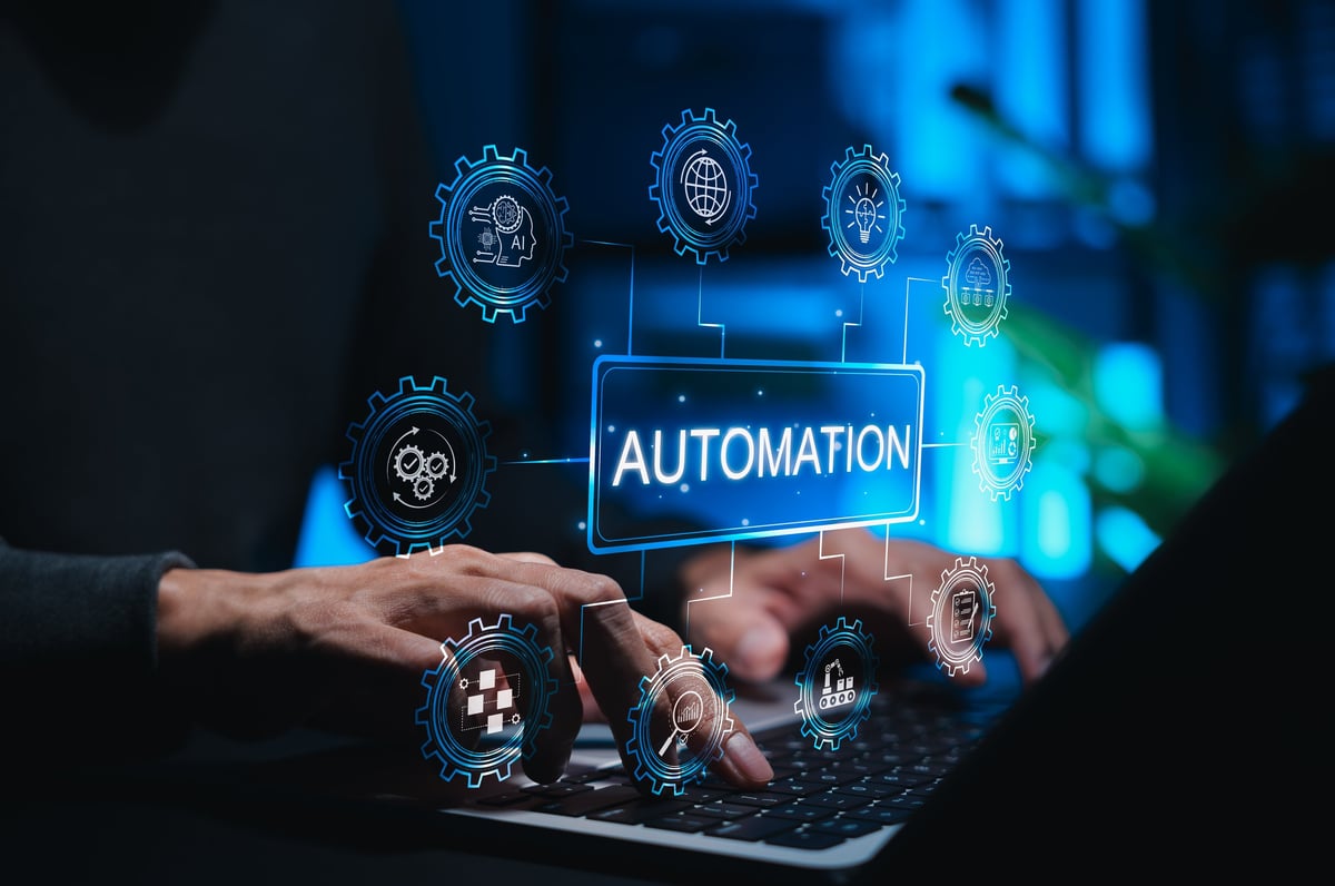 Workflow automation connecting leads to a CRM
